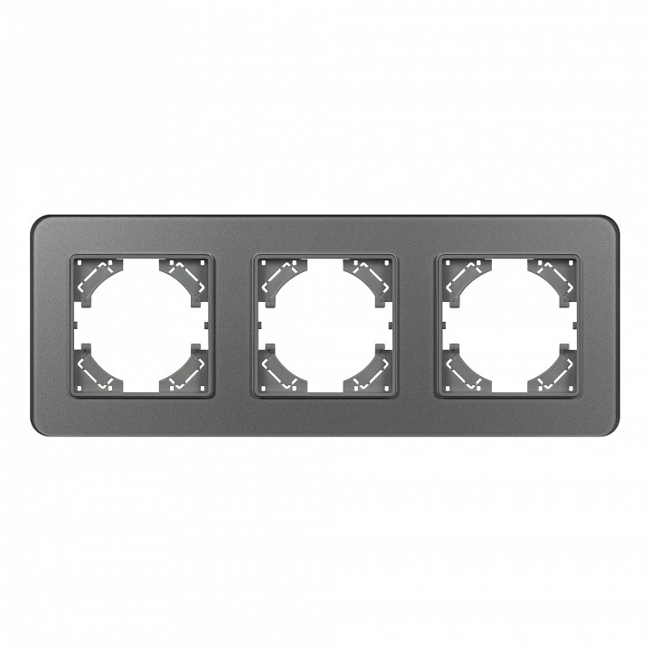 Рамка на 3 поста arlight omali 049698