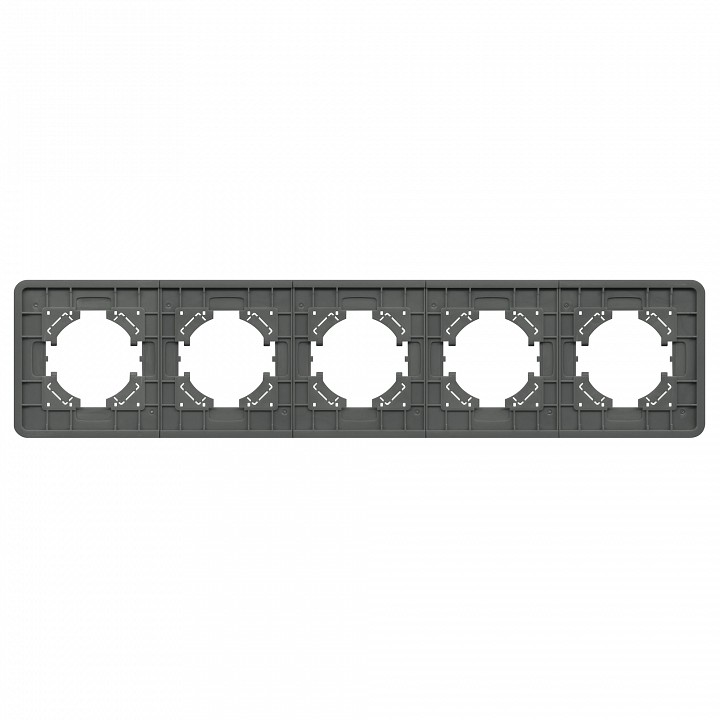 Рамка на 5 постов arlight omali 049706