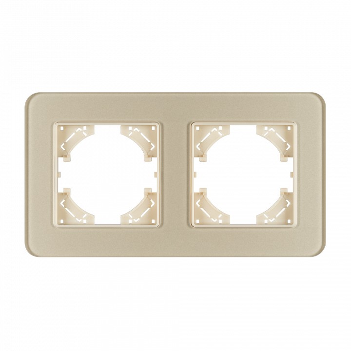 Рамка на 2 поста arlight omali 049711