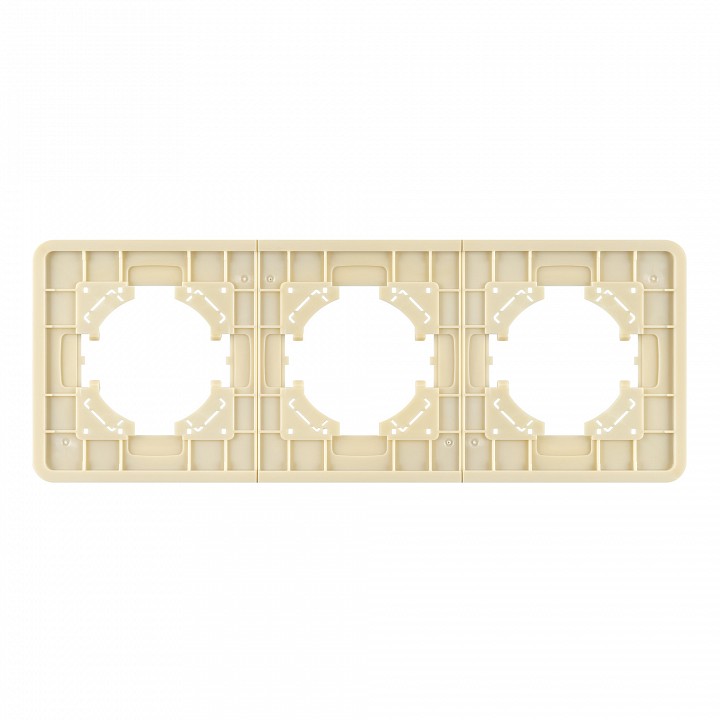 Рамка на 3 поста arlight omali 049715