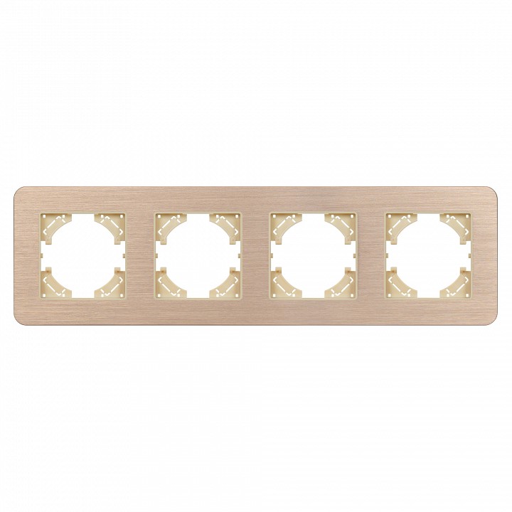 Рамка на 4 поста arlight akiry 049733