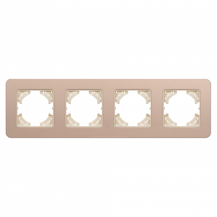 Рамка на 4 поста arlight akiry 049745