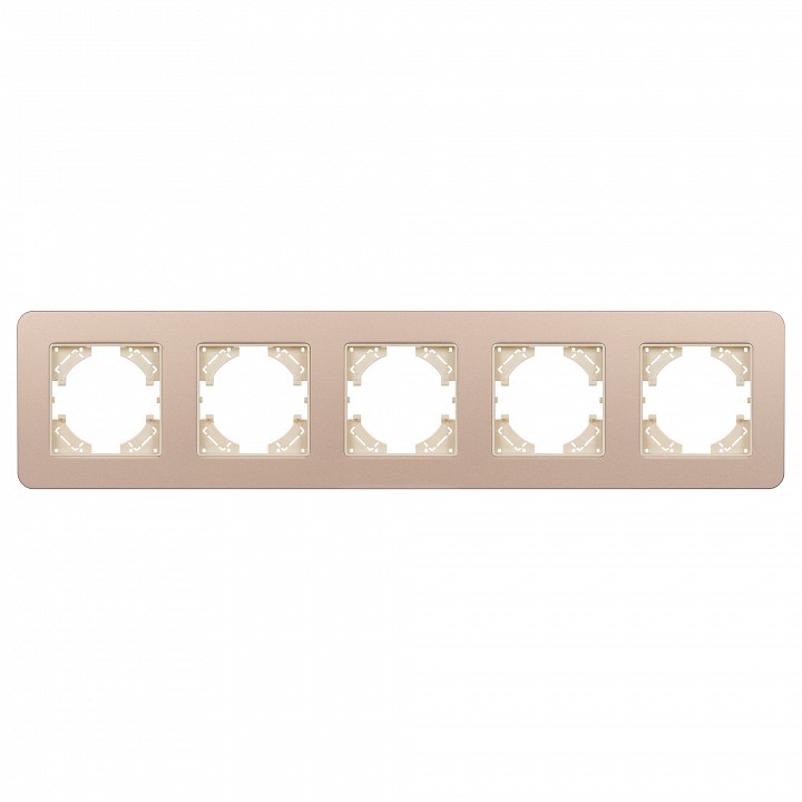 Рамка на 5 постов arlight akiry 049748