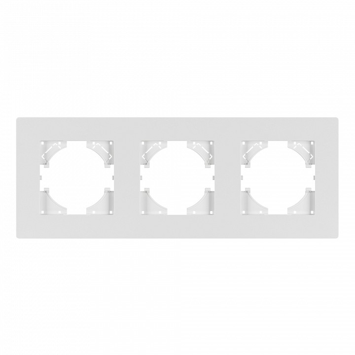 Рамка на 3 поста arlight perio 049754