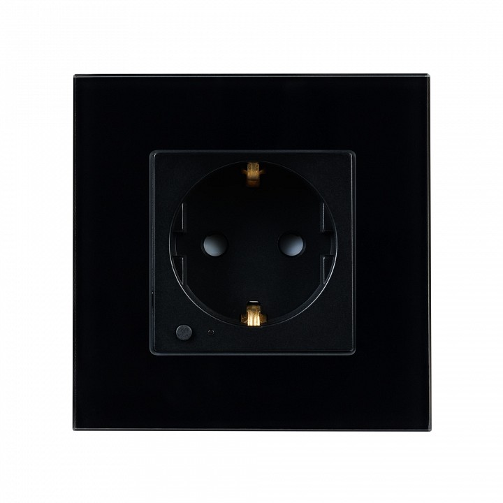 Розетка с заземлением arlight omali 050216