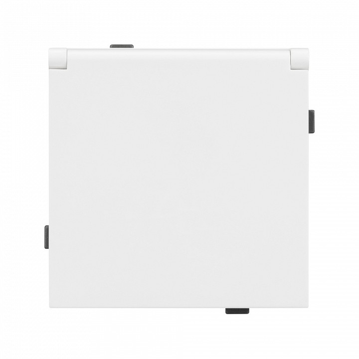 Розетка влагозащищенная с заземлением с крышкой, Без рамки arlight sct-tendo 054090