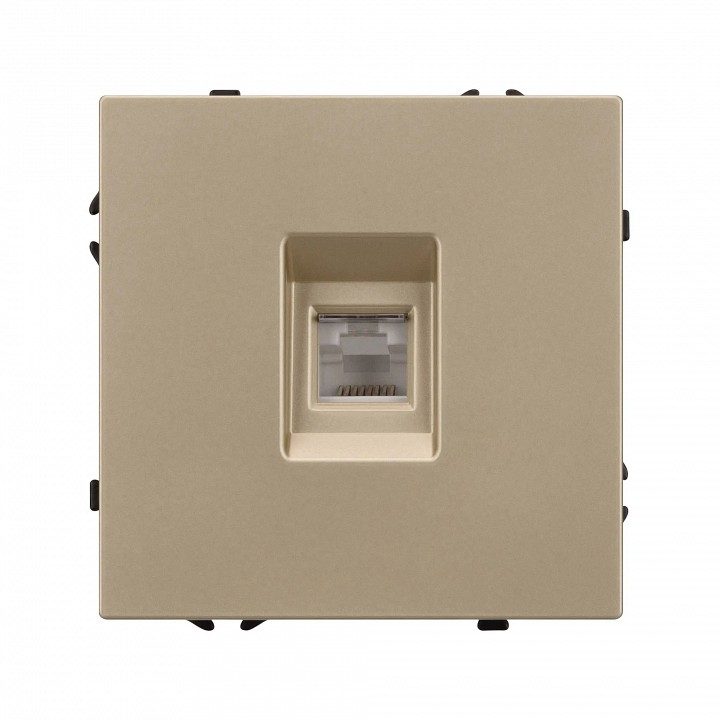 Розетка ethernet rj-45 без рамки arlight sct 054306