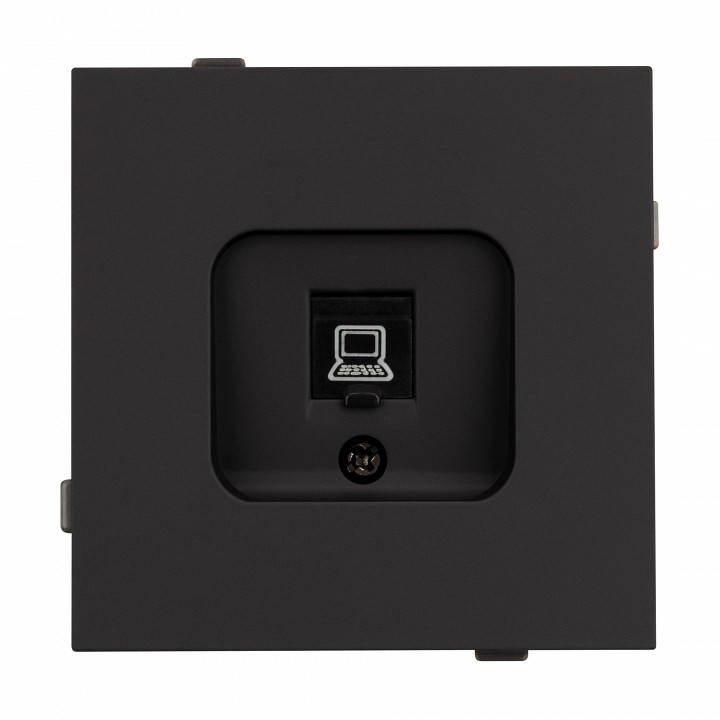 Розетка ethernet rj-45 и со шторками, Без рамки arlight sct-tendo 054591