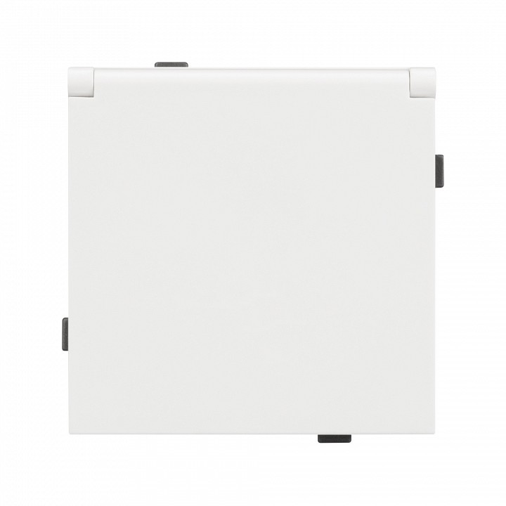 Розетка влагозащищенная с заземлением с крышкой, Без рамки arlight sct-tendo 054602