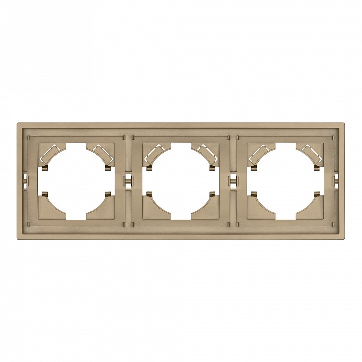 Рамка на 3 поста arlight frm-tendo 054651