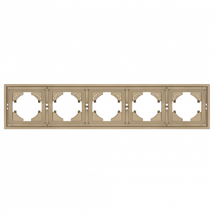 Рамка на 5 постов arlight frm-tendo 054658