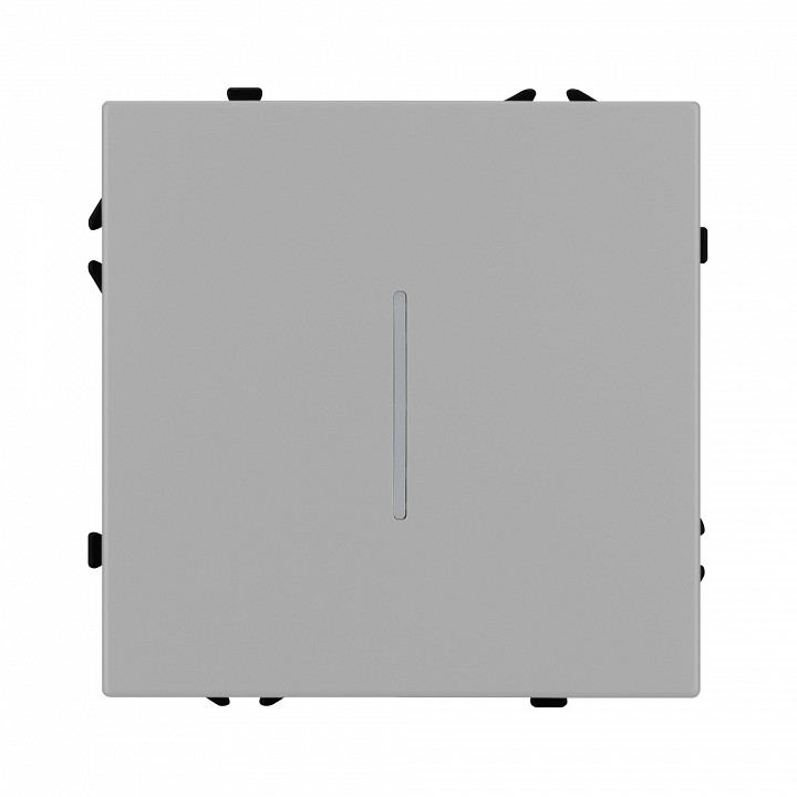 Выключатель одноклавишный с подсветкой без рамки arlight swt-nobe 059425