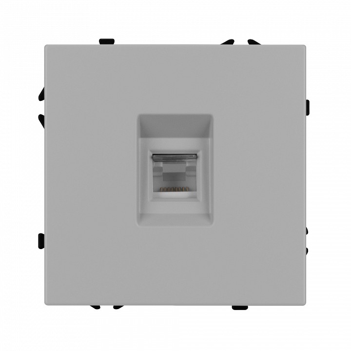 Розетка ethernet rj-45 и со шторками, Без рамки arlight sct-nobe 059439