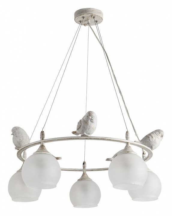 Подвесная люстра arte lamp gemelli a2150sp-5wg