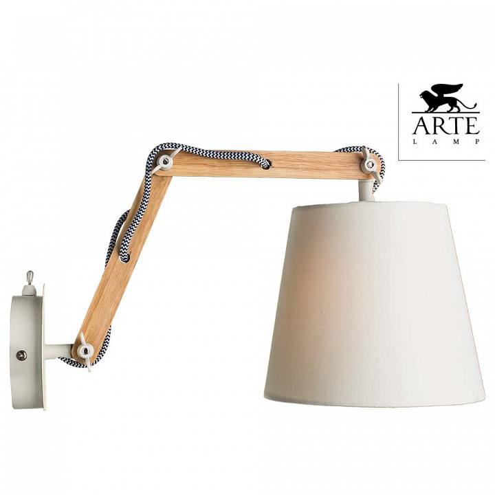 Бра arte lamp pinocchio a5700ap-1wh