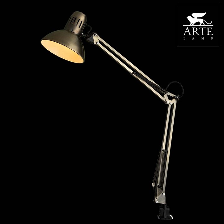 Настольная лампа офисная arte lamp senior a6068lt-1ab