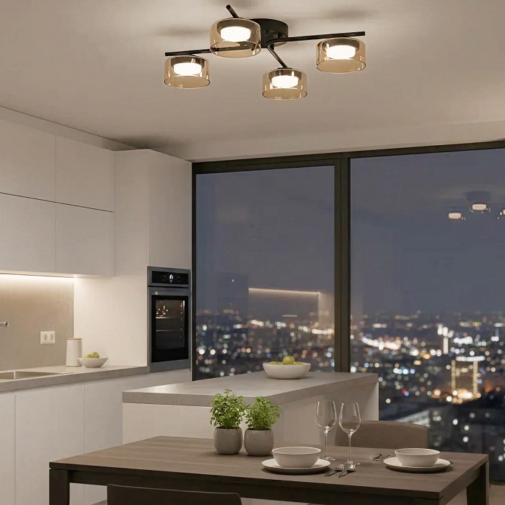 Потолочная люстра citilux espace cl243141