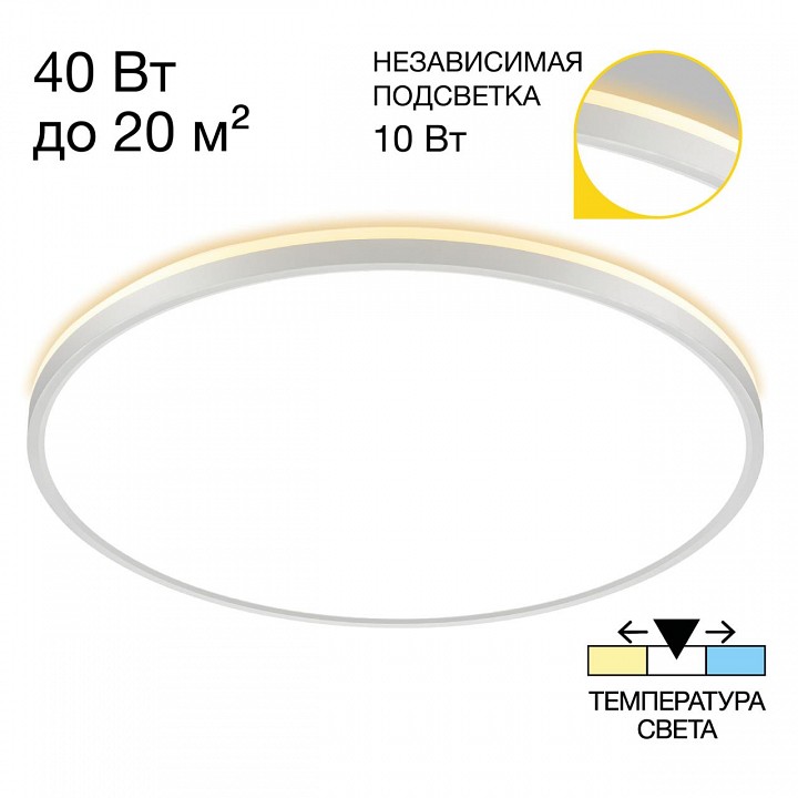 Накладной светильник citilux norma cl748500