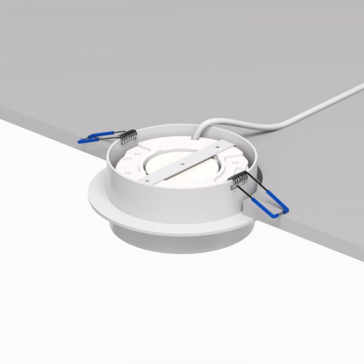 Встраиваемый светильник denkirs flat dk2090-wh