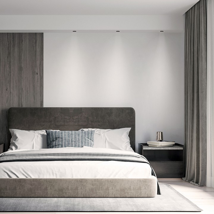 Встраиваемый светильник denkirs space dk2510-wb