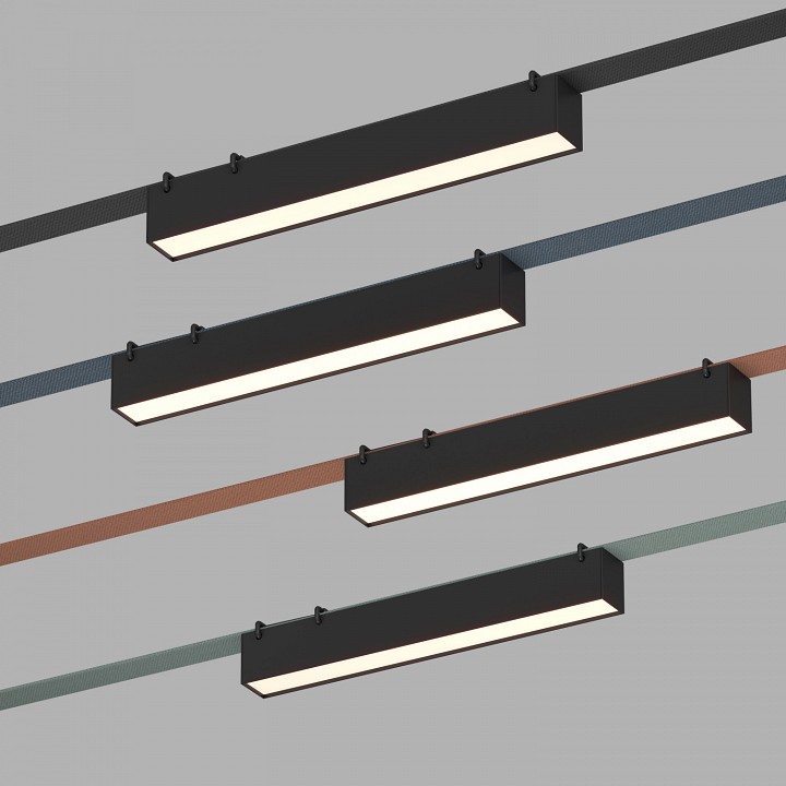 Накладной светильник denkirs belty linear dk5574-bk