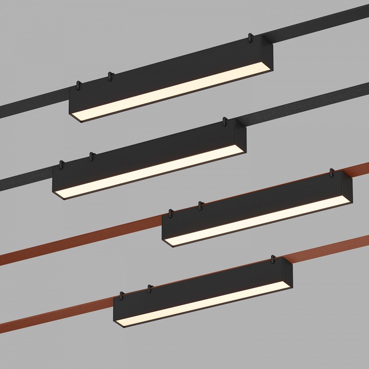 Накладной светильник denkirs belty linear dk5575-bk