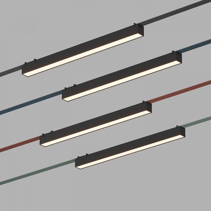 Накладной светильник denkirs belty linear dk5577-bk