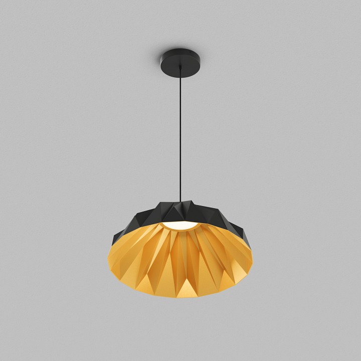Подвесной светильник denkirs origami dk6655-bk+sg