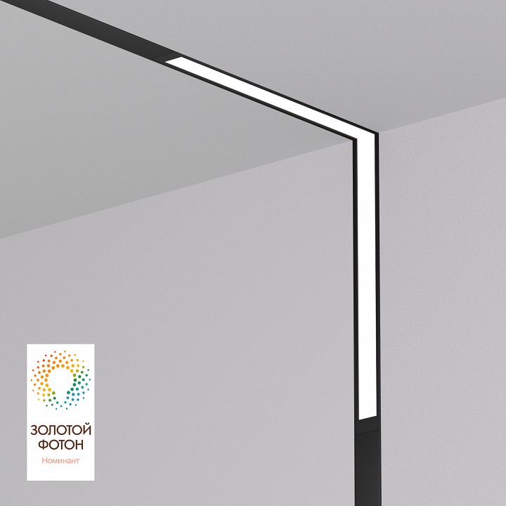 Встраиваемый светильник denkirs smart linear dk8015-bk