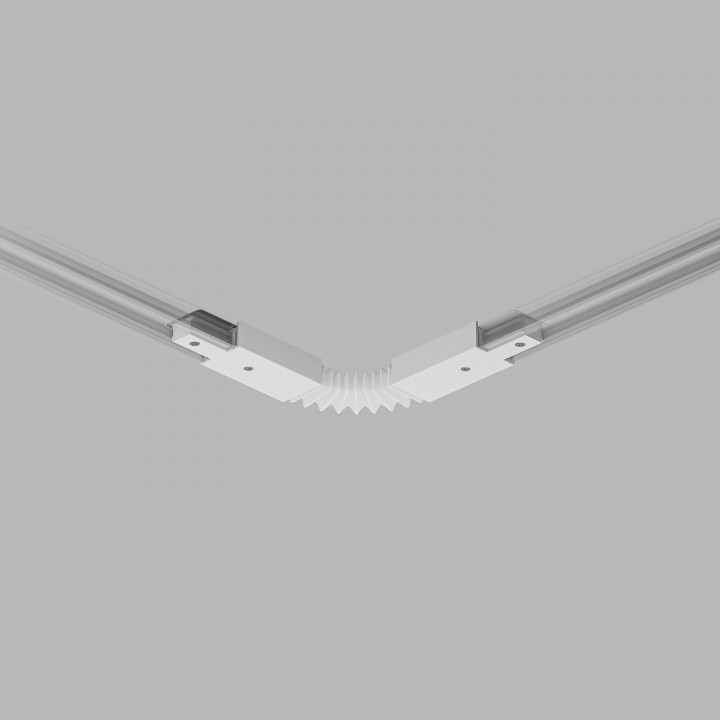 Соединитель гибкий для треков denkirs dk track white tr1106-wh