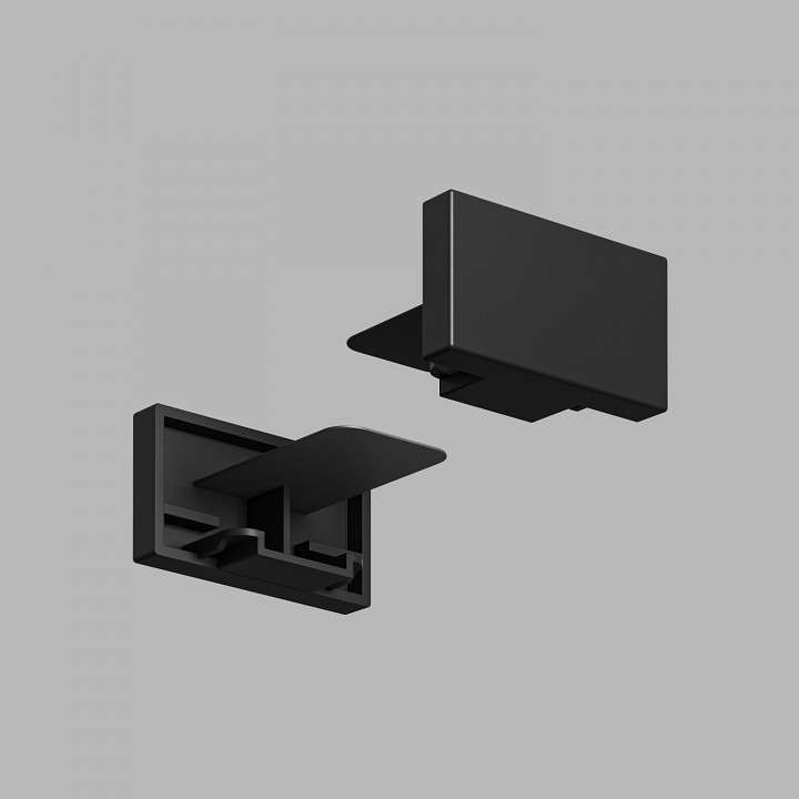 Заглушка для трека denkirs dk track black tr1107-bk