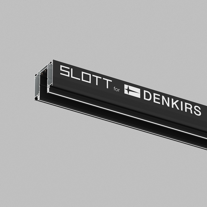 Трек встраиваемый denkirs smart slott tr2014-bk