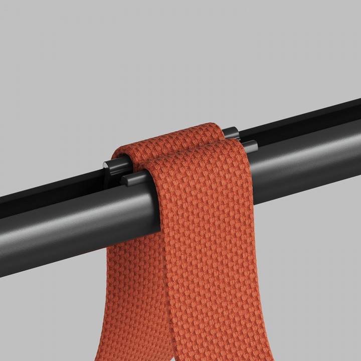 Крепление для треков-ремней denkirs belty rod tr5536-bk