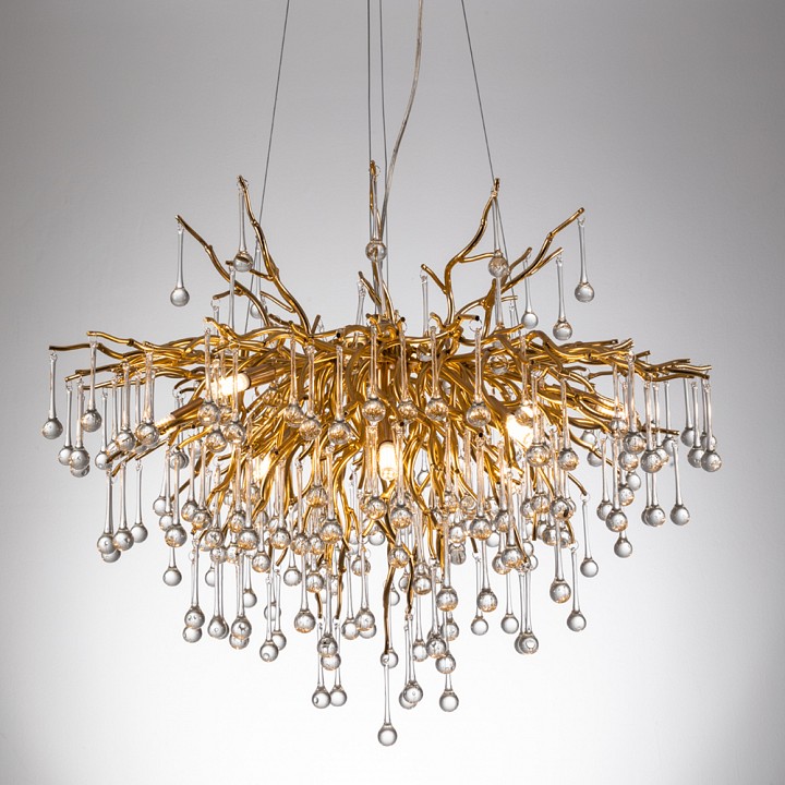 Подвесная люстра divinare salice 3132/01 sp-10