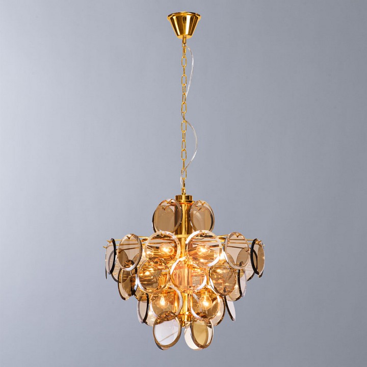 Подвесная люстра divinare chloe 7566/01 sp-8