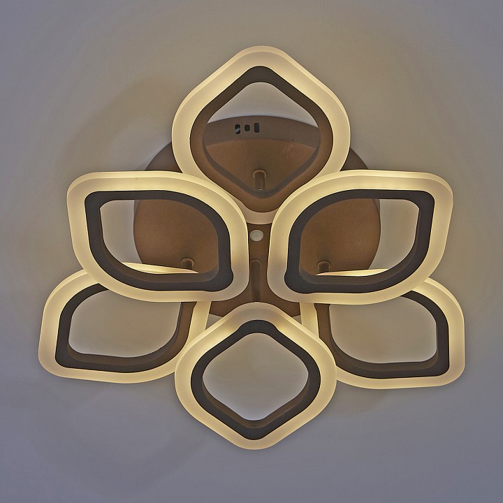 Потолочная люстра escada ella 10212/6led coffee 56w