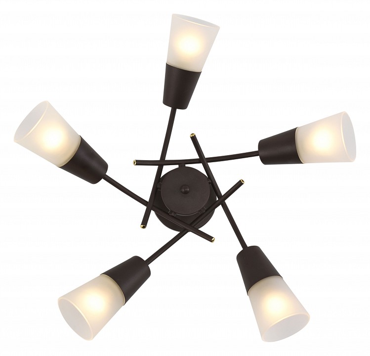 Люстра на штанге escada calla 1109/5p wenge