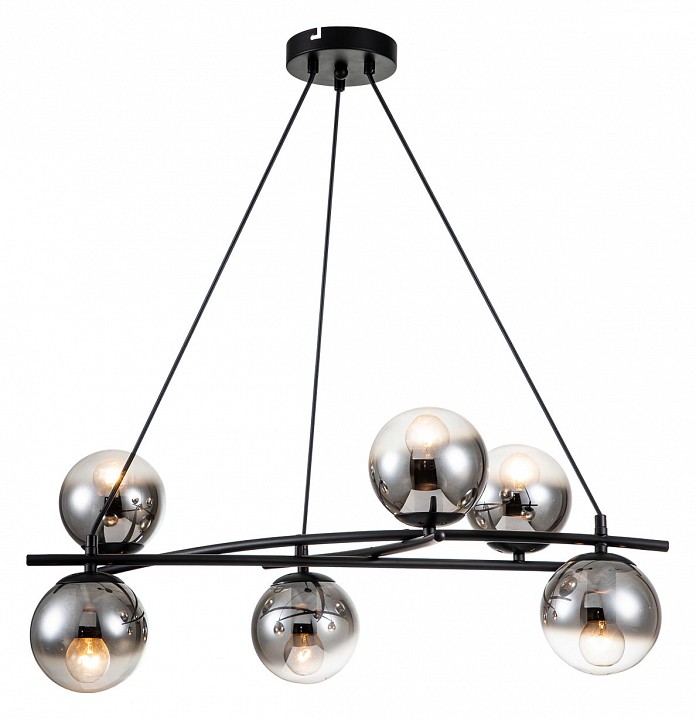 Подвесная люстра escada balance 1119/6s black