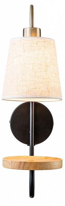 Бра с полкой escada aspen 582/1a