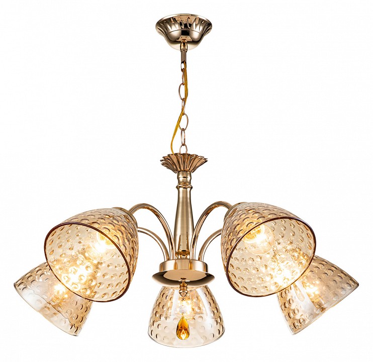 Подвесная люстра escada freesia 658/5pl gold