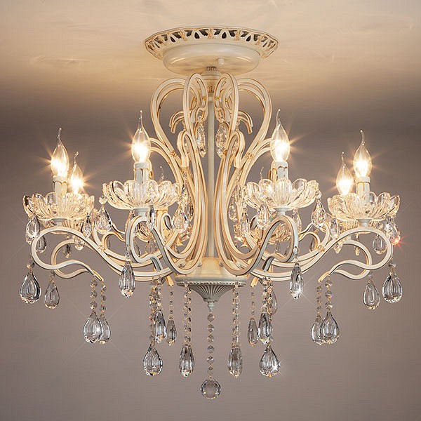 Потолочная люстра eurosvet etna 12205/8 белый strotskis