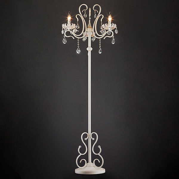 Торшер eurosvet etna 12205/3f белый strotskis