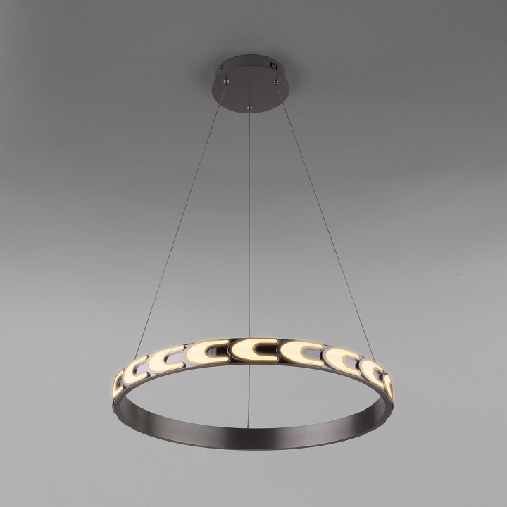 Подвесной светильник eurosvet chain 90164/1 сатин-никель