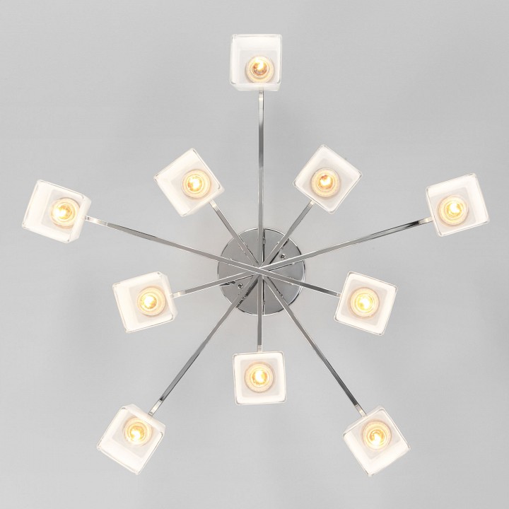 Потолочная люстра eurosvet delfi 30162 хром