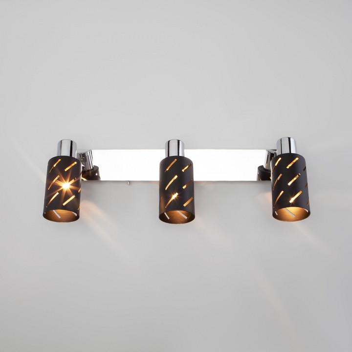 Бра eurosvet fente 20090/3 черный/хром