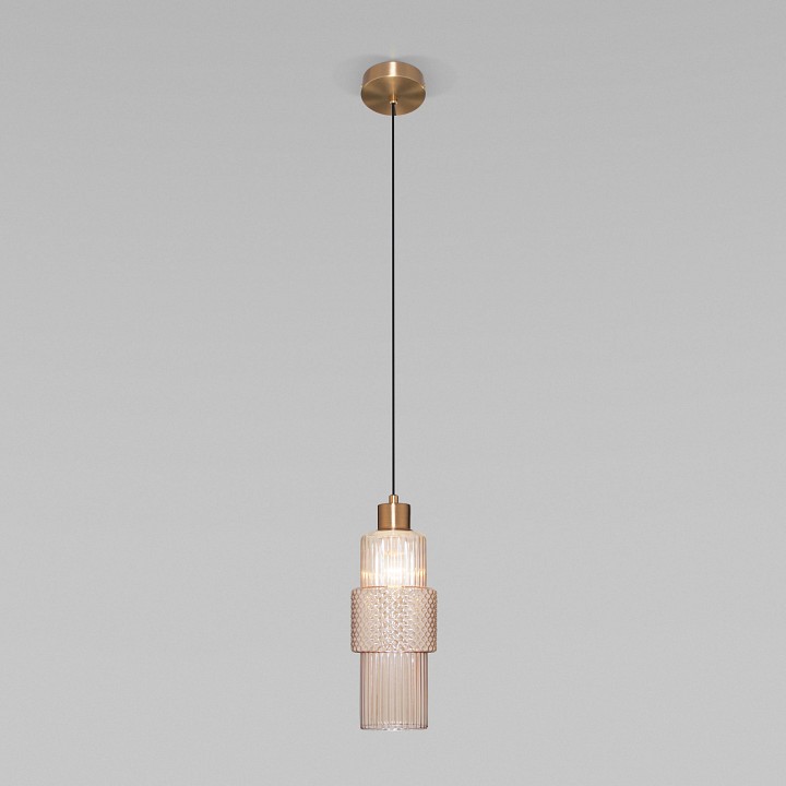 Подвесной светильник eurosvet soho 50209/1 бронза