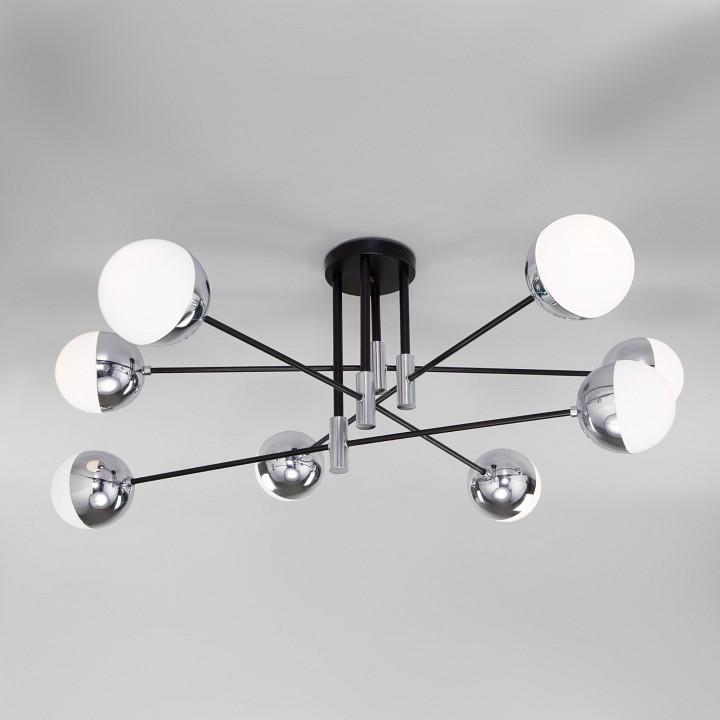 Потолочная люстра eurosvet nuvola 70129/8 хром