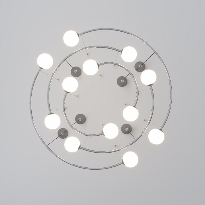 Подвесная люстра bogate's brook 360/12 хром