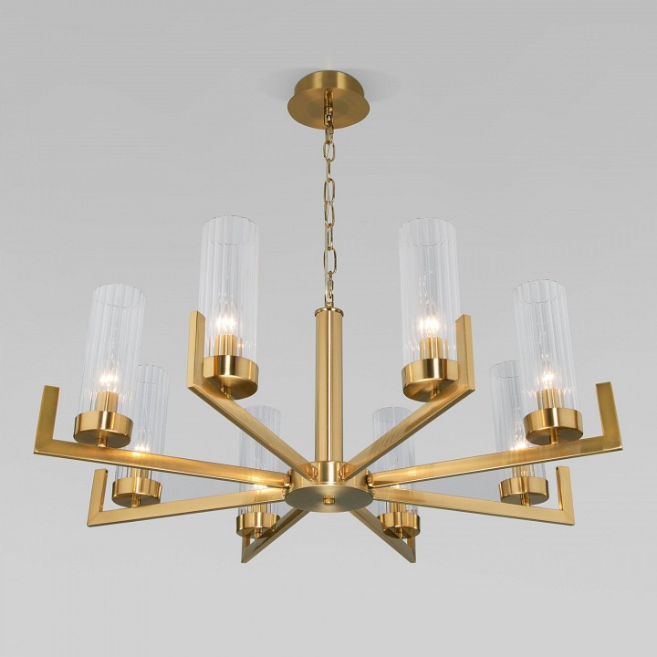 Подвесная люстра eurosvet arganie 60133/8 латунь