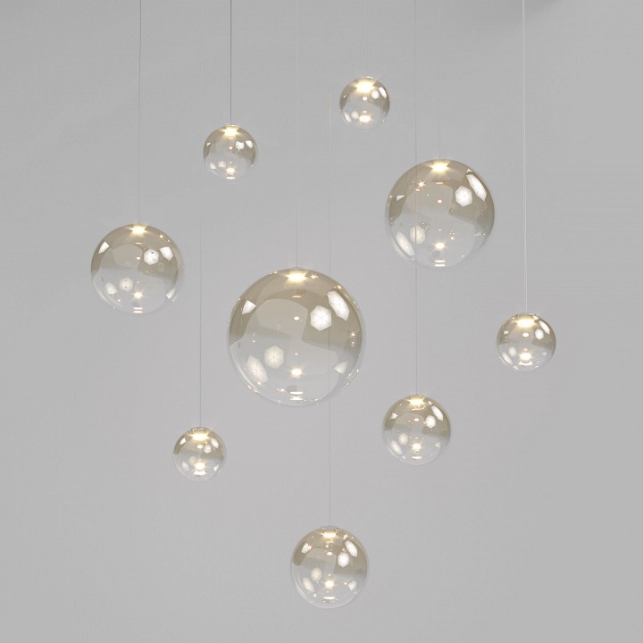 Подвесной светильник eurosvet wonder 50231/1 led янтарный